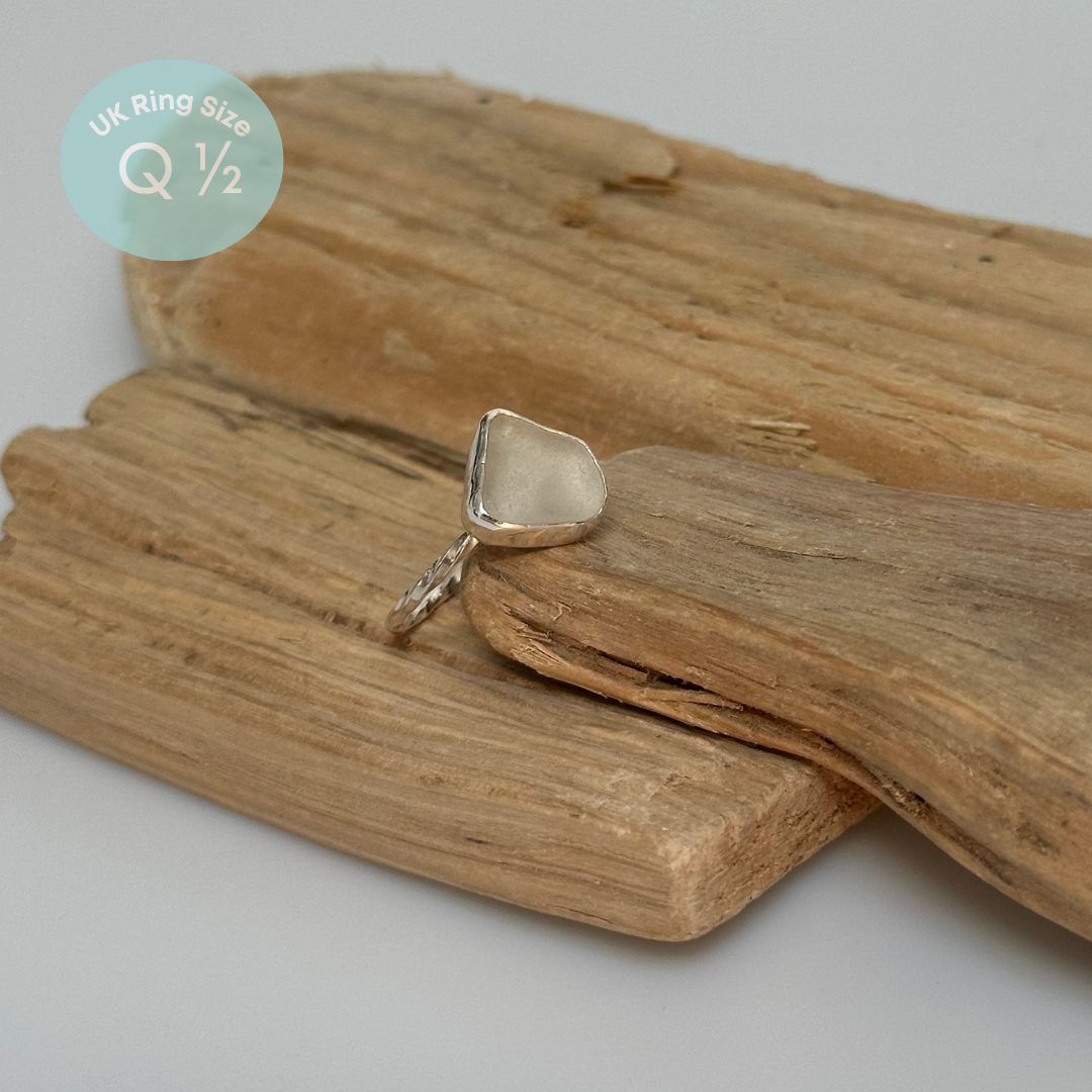 Sea Glass Rings - Sterling Silver