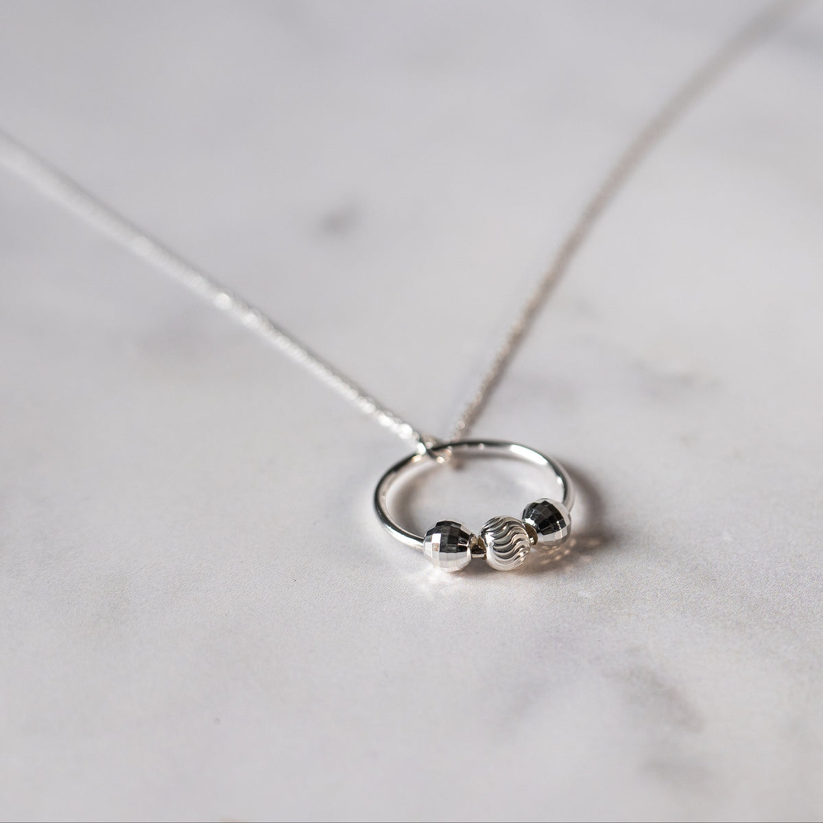 Sterling Silver Fidget Pendant