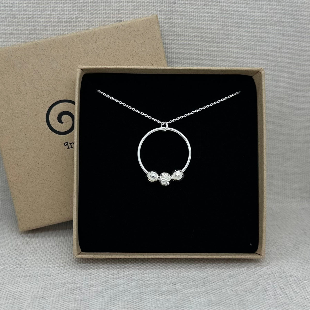 Sterling Silver Fidget Pendant