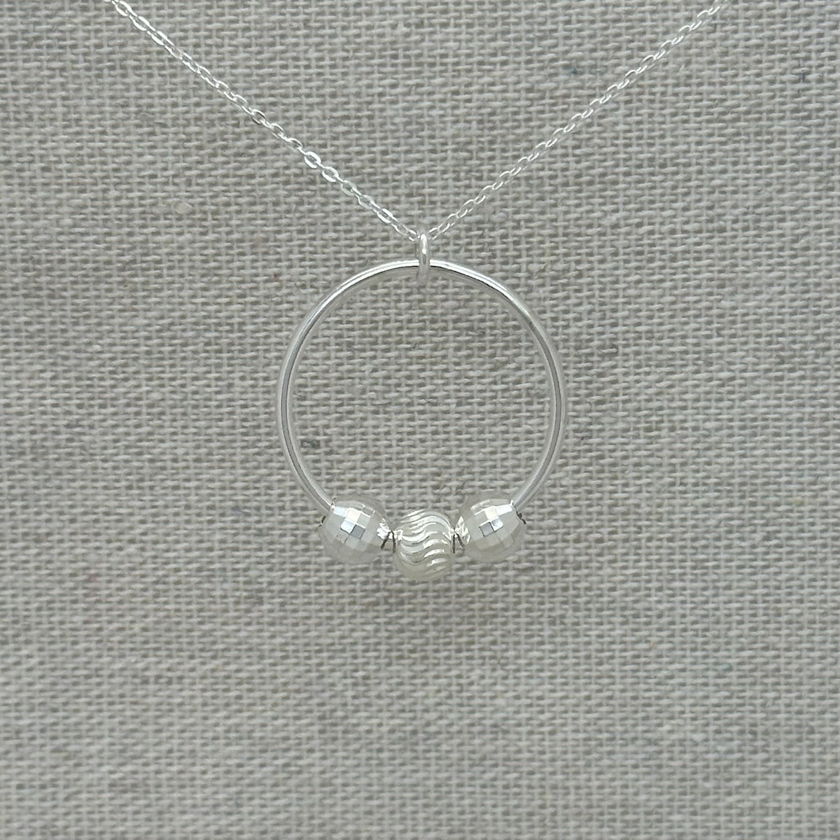 Sterling Silver Fidget Pendant