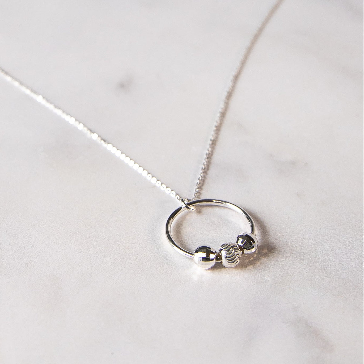 Sterling Silver Fidget Pendant
