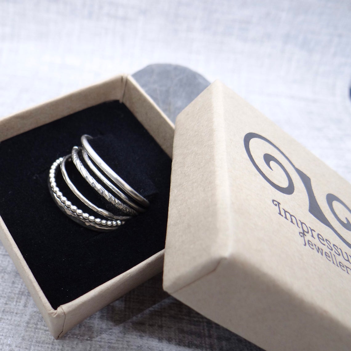 Sterling Silver Stacking Rings