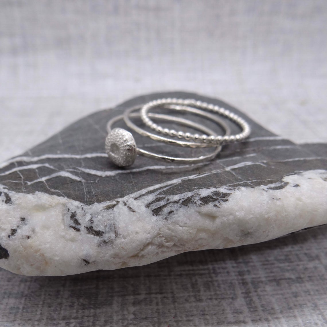 Sterling Silver Stacking Rings