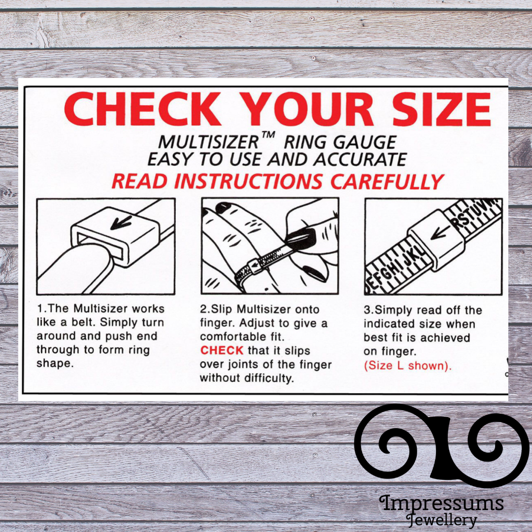 Ring Sizer - UK Gauge