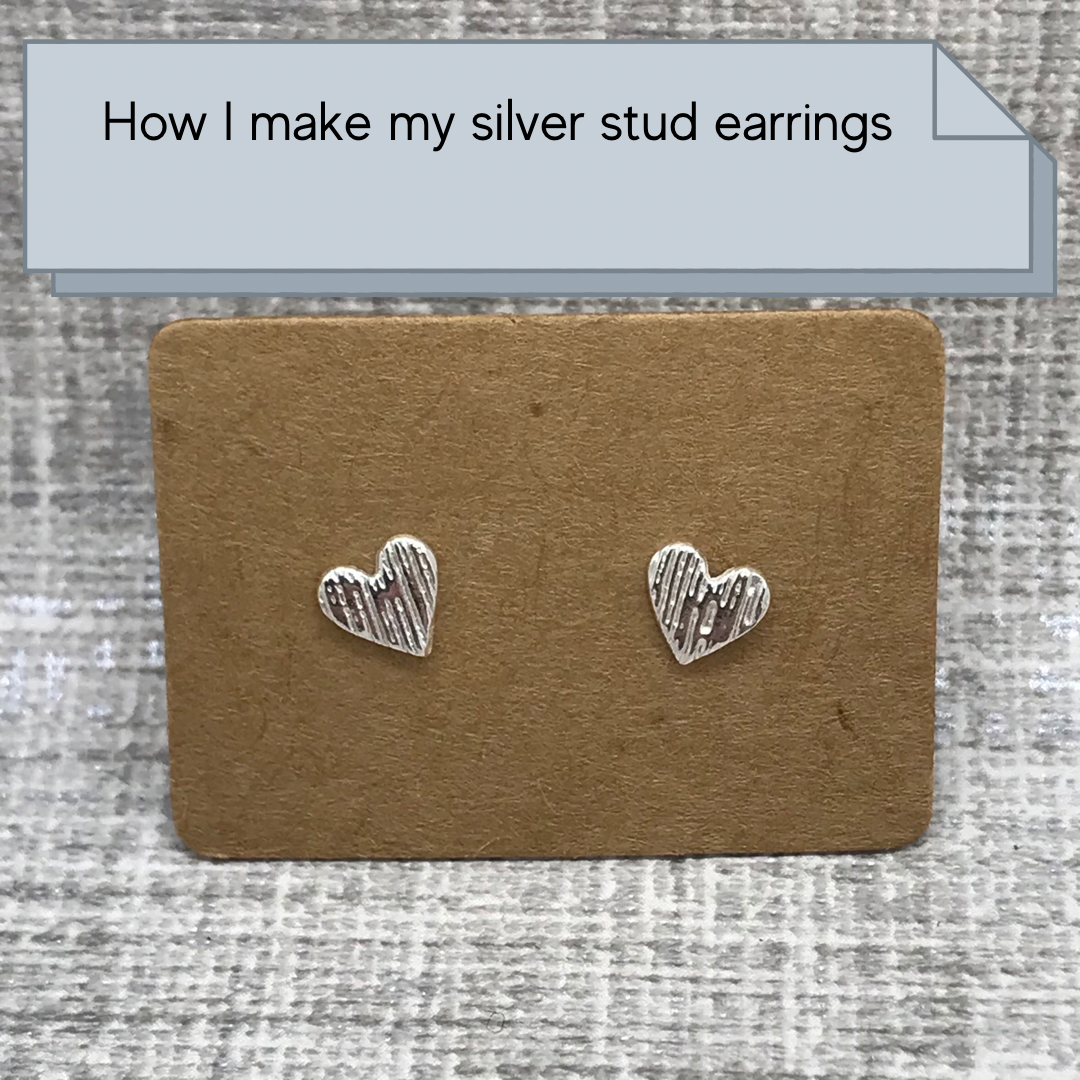 Making Silver Stud Earrings