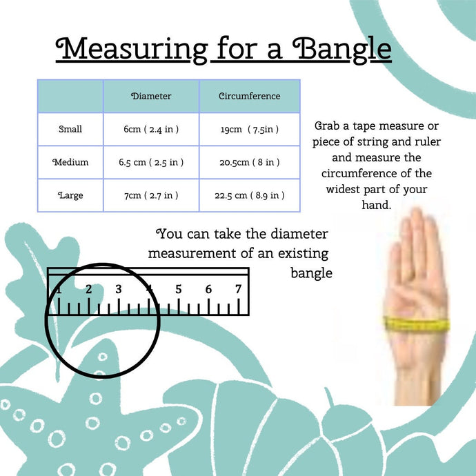 How to measure for a bangle