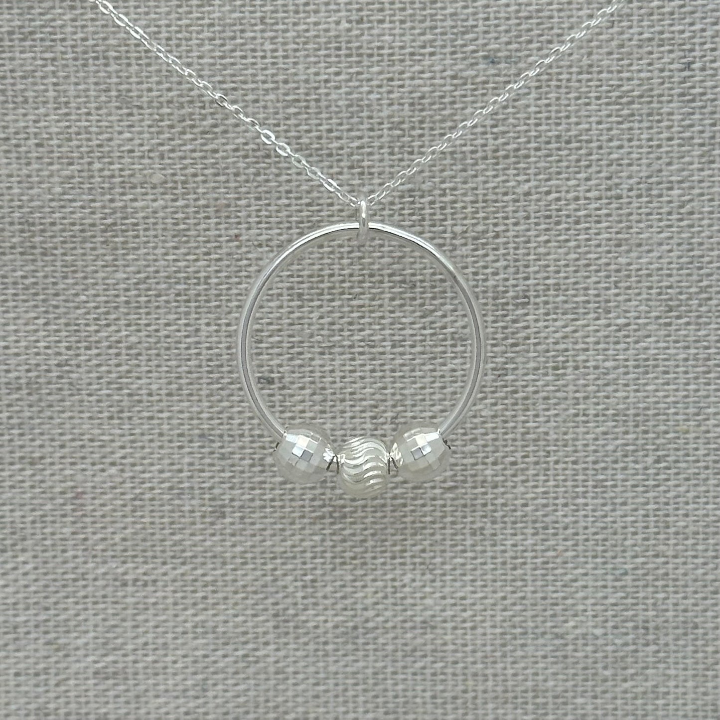 Sterling Silver Fidget Pendant