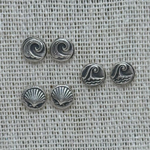 Load image into Gallery viewer, Maui Wave Stud Earrings
