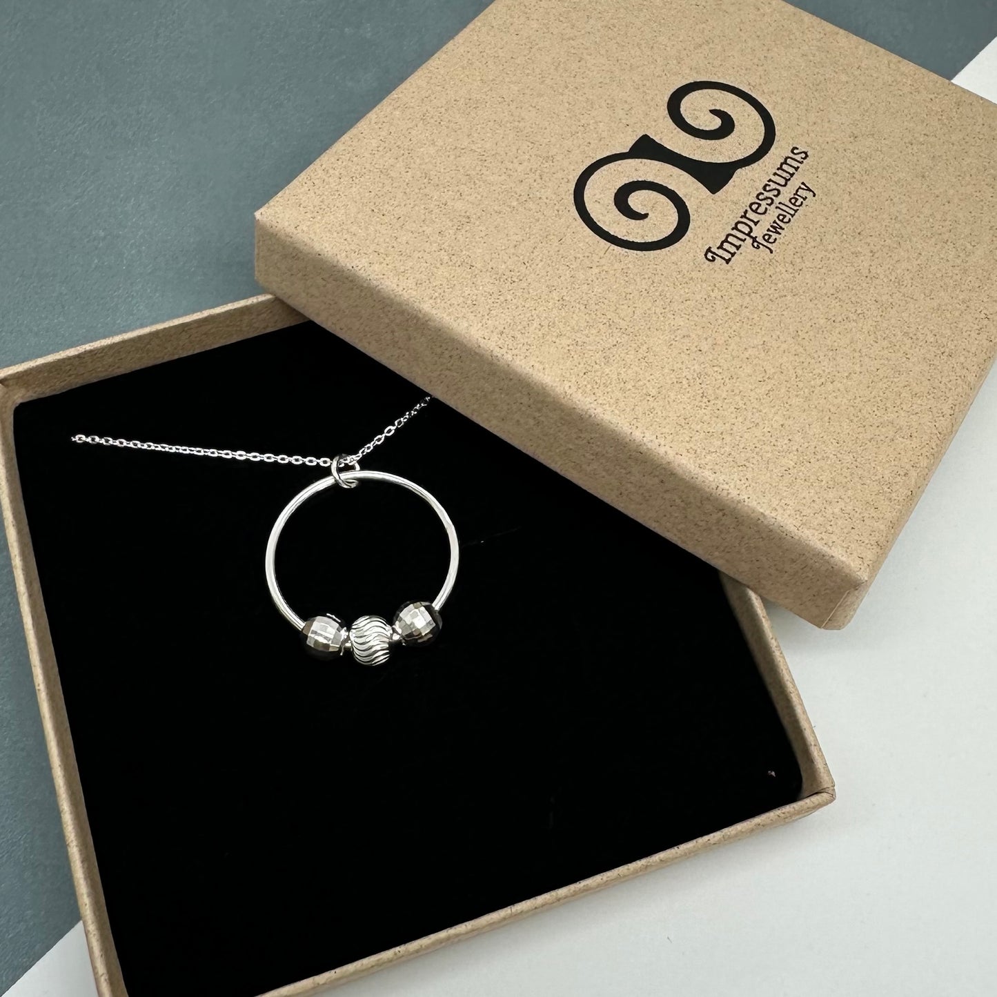 Sterling Silver Fidget Pendant