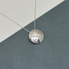 Load image into Gallery viewer, Sterling Silver Mirror Ball Pendant
