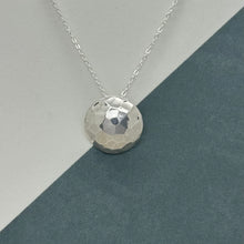 Load image into Gallery viewer, Sterling Silver Mirror Ball Pendant
