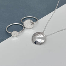 Load image into Gallery viewer, Sterling Silver Mirror Ball Pendant
