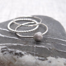 Load image into Gallery viewer, Sterling Silver Stacking Rings
