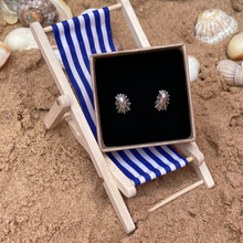 Load image into Gallery viewer, Fine Silver Limpet Shell Studs
